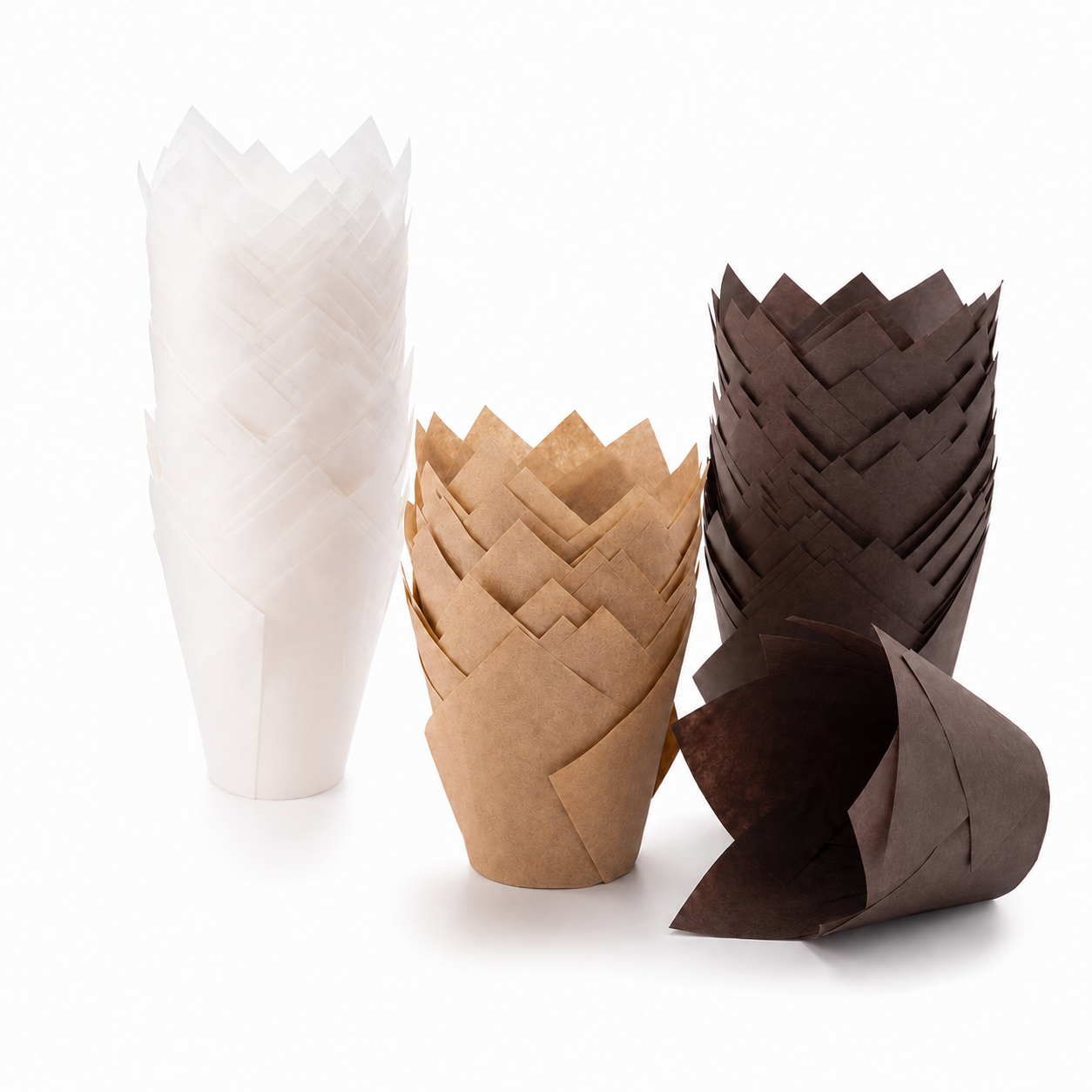 Woven Tulip Baking Cups