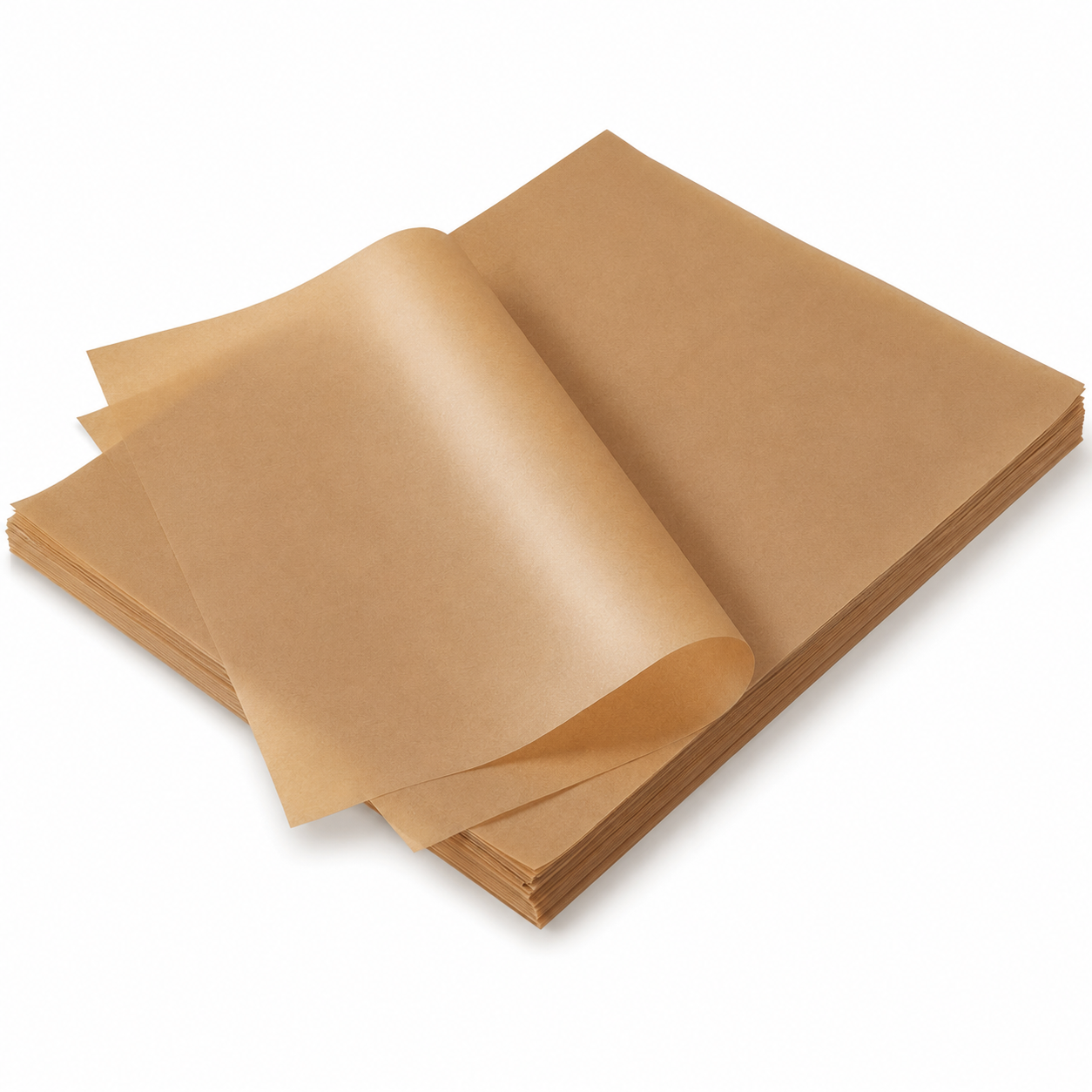 Pre-Cut Unbleached Parchment Paper Sheets