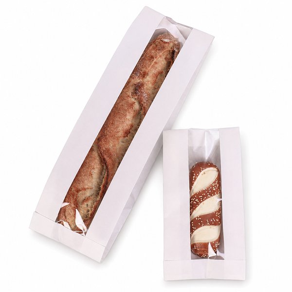 Windowed Paper Bread Bags