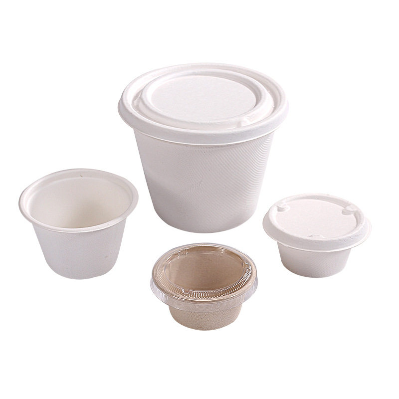 Disposable Condiment Cups with Lids