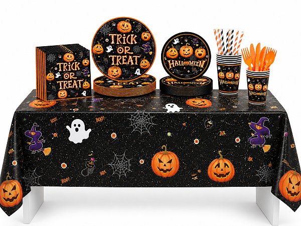 Halloween Party Tableware Set