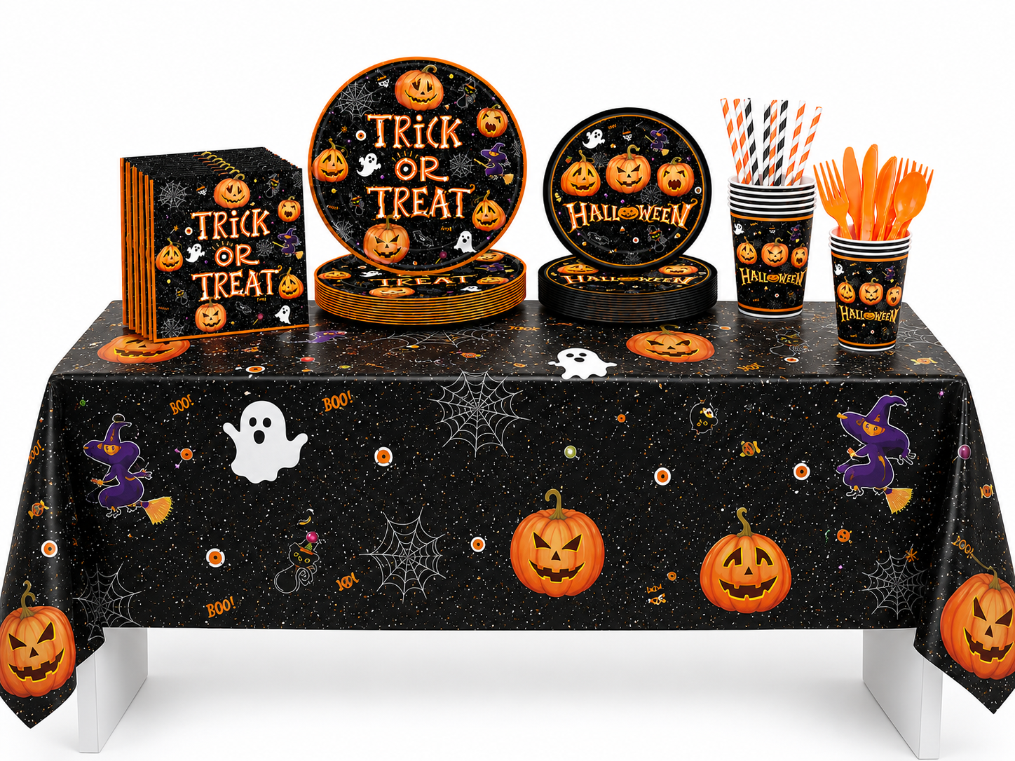 Halloween Party Tableware Set
