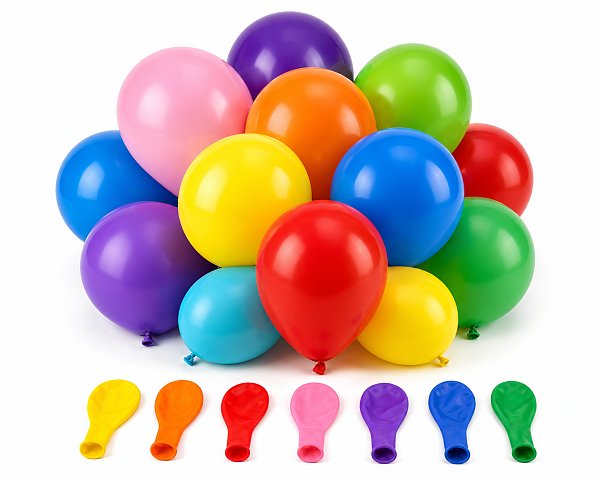 Assorted Color Latex Balloons