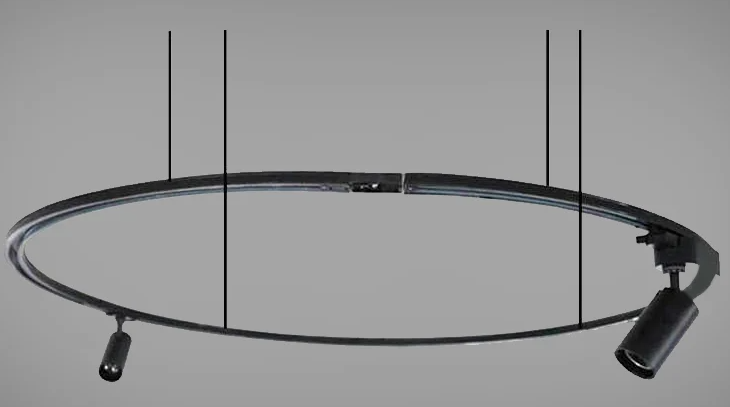 Curved Track Rails