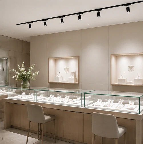 Portion Interior Jewelry Stores