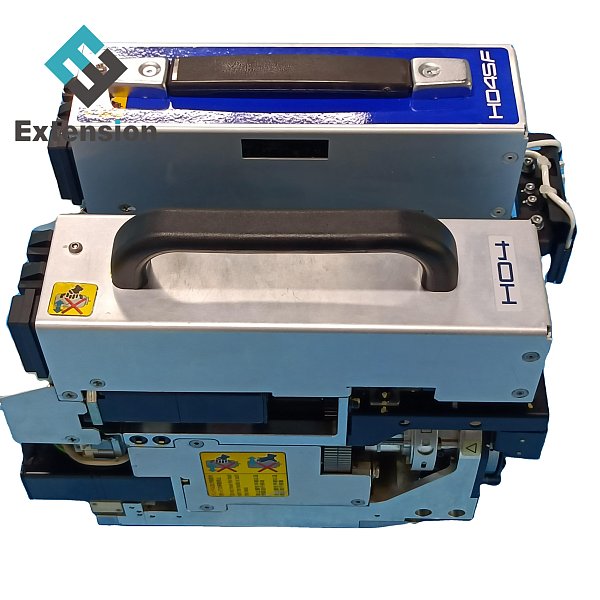 UH00879 Fuji NXT H04/H04S/H04SF 4-Nozzle Placement Head, NXT I/II/III & AIMEX, Tested/Calibrated SMT Spare Parts, Aluminum Case