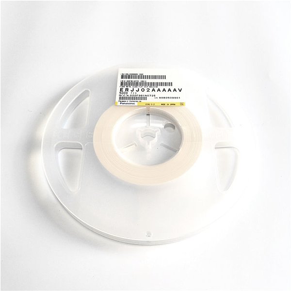 Panasonic ERJJ02AAAAAV SMT Dummy Test Material Reel, 5000 PCS/Reel, NPM CM602 CM402 Compatible, Original SMT Spare Parts