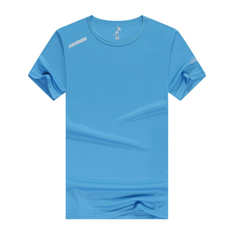 Men's short-sleeved summer outdoor sport t-shirt, quick-drying, fast-drying, lightweight, breathable, for running, round neck