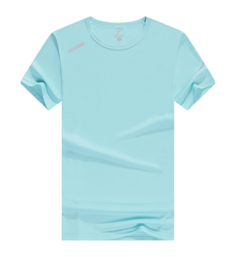 Men's short-sleeved summer outdoor sport t-shirt, quick-drying, fast-drying, lightweight, breathable, for running, round neck
