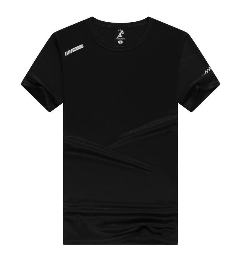 Men's short-sleeved summer outdoor sport t-shirt, quick-drying, fast-drying, lightweight, breathable, for running, round neck
