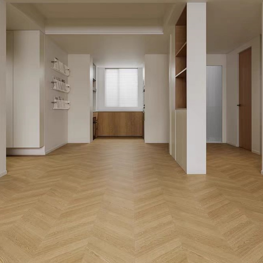 100% Waterproof SPC Fishbone Flooring