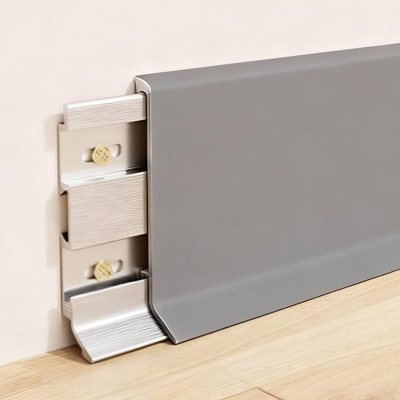 Aluminium skirting board