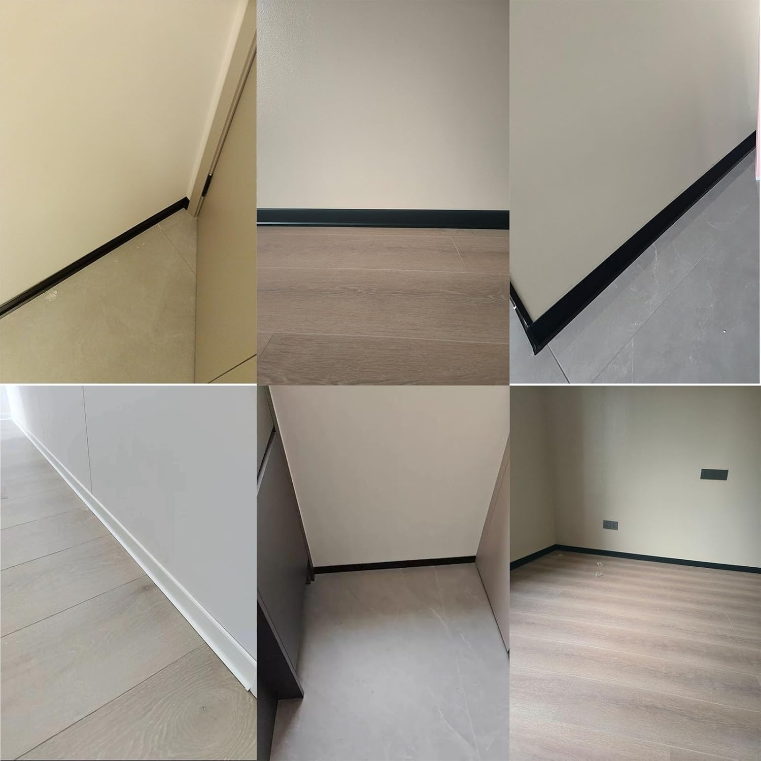 Aluminium skirting board