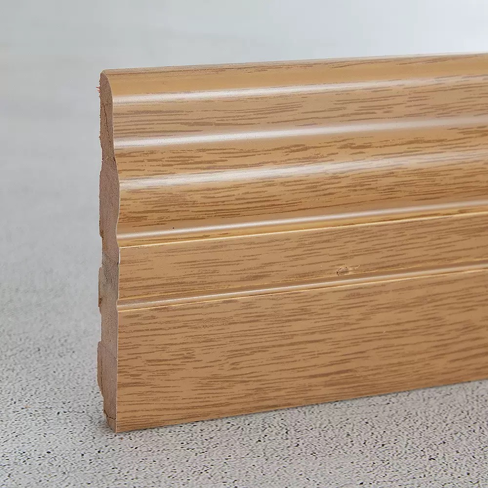 Solid wood baseboard