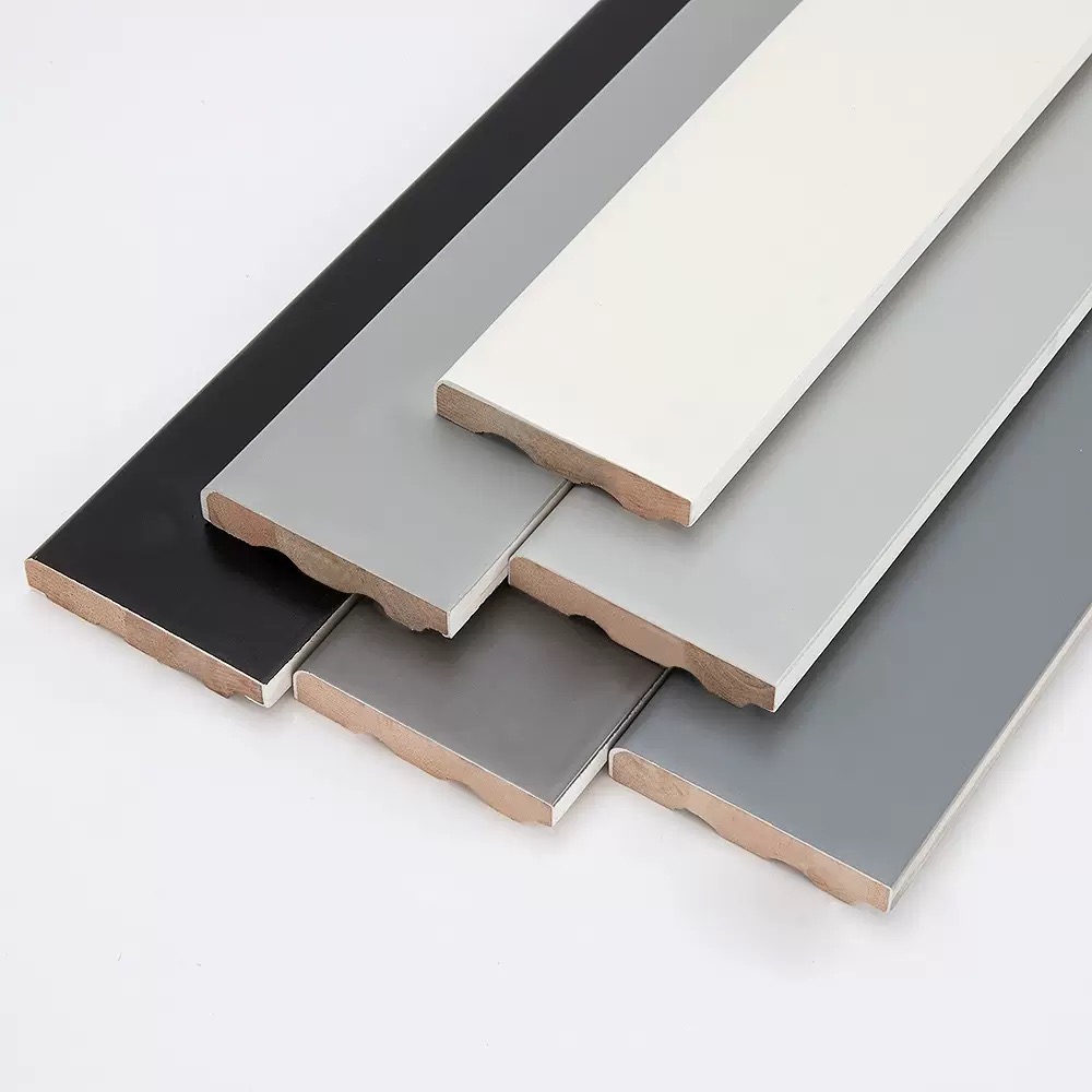 Solid wood baseboard