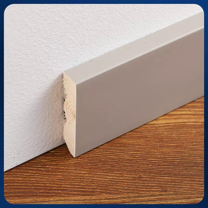 Solid wood baseboard