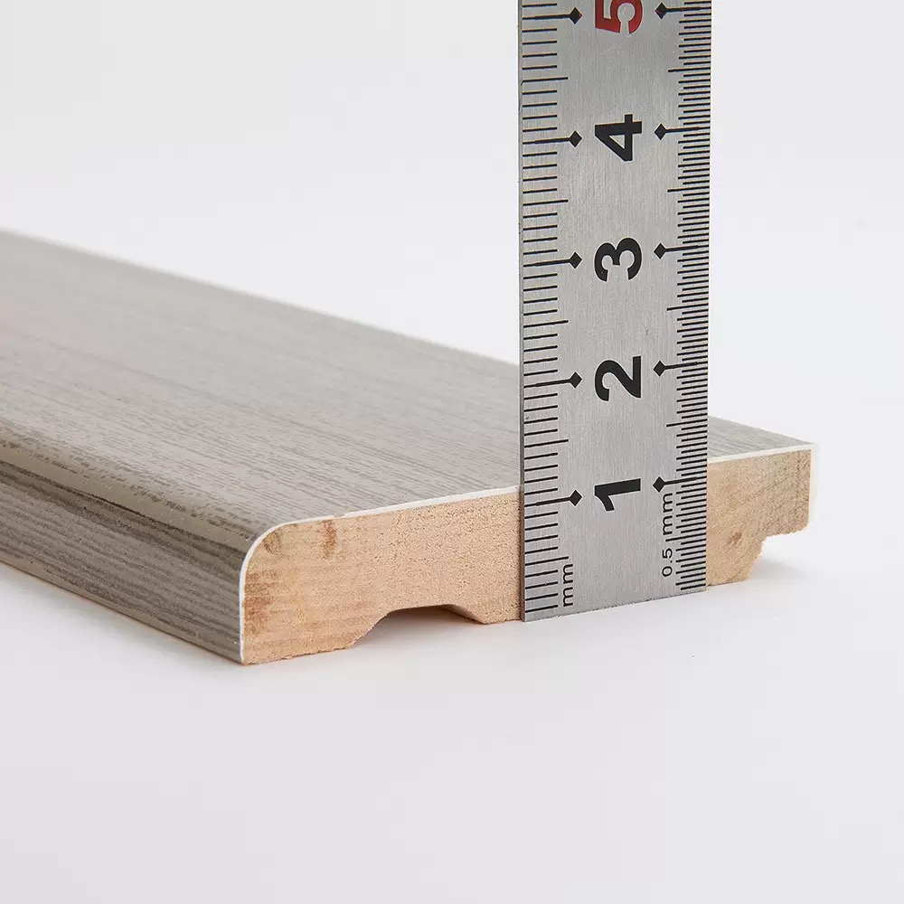 Solid wood baseboard