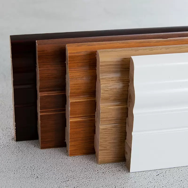 Solid wood baseboard