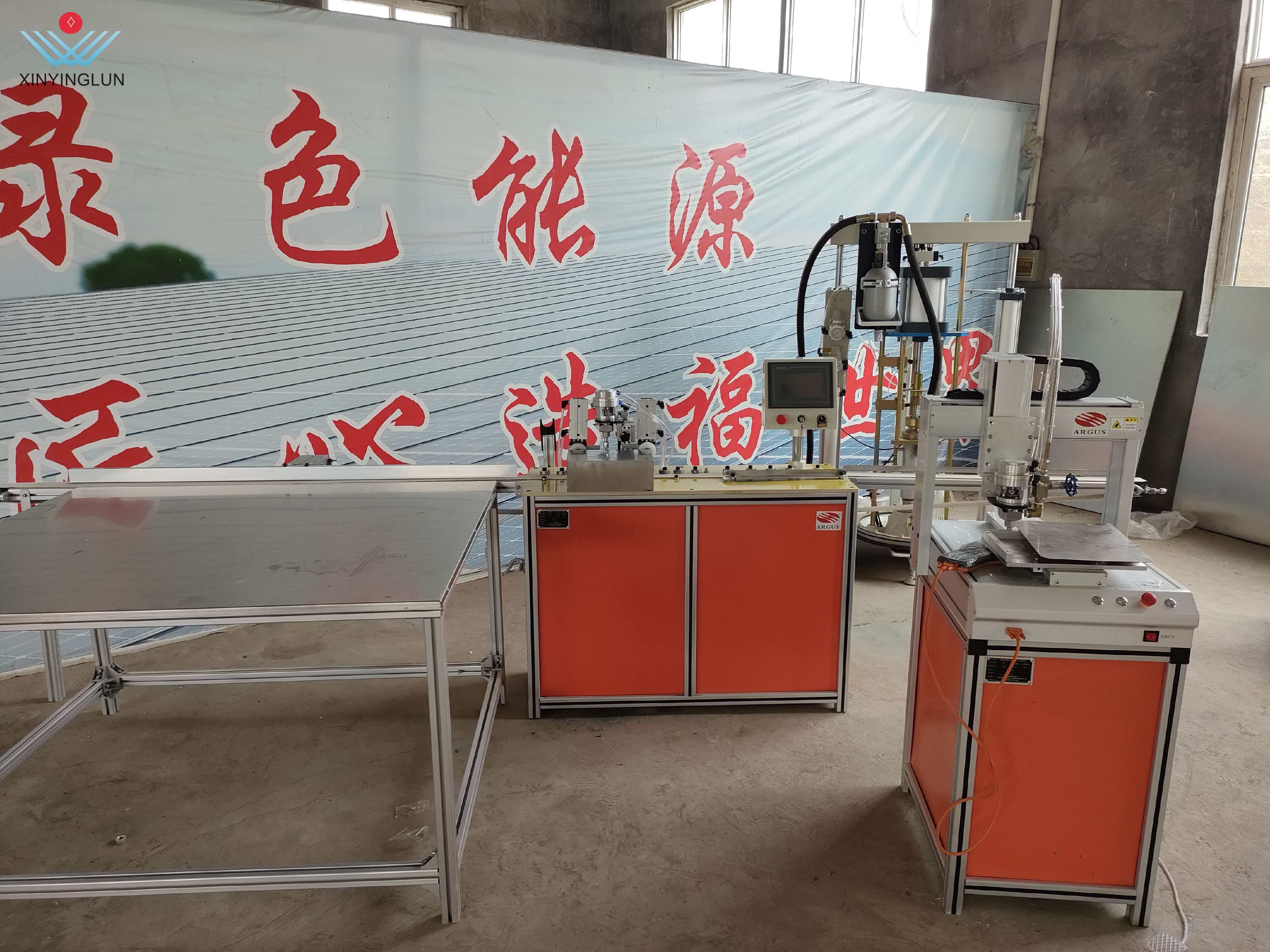 Máquina de Colagem de Estrutura de Alumínio de Painel Solar PV Modelo 07