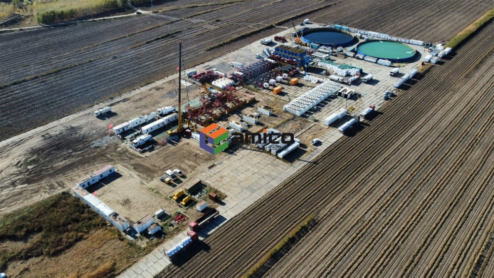 Groupe électrogène à gaz AMICO pour les opérations de fracturation hydraulique en Chine