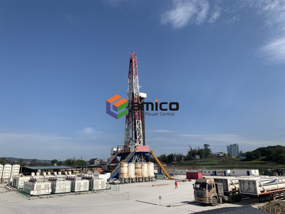 1 Production d'électricité au gaz dans les champs pétrolifères et gaziers, utilisation du projet des foreuses « gaz au lieu de pétrole »