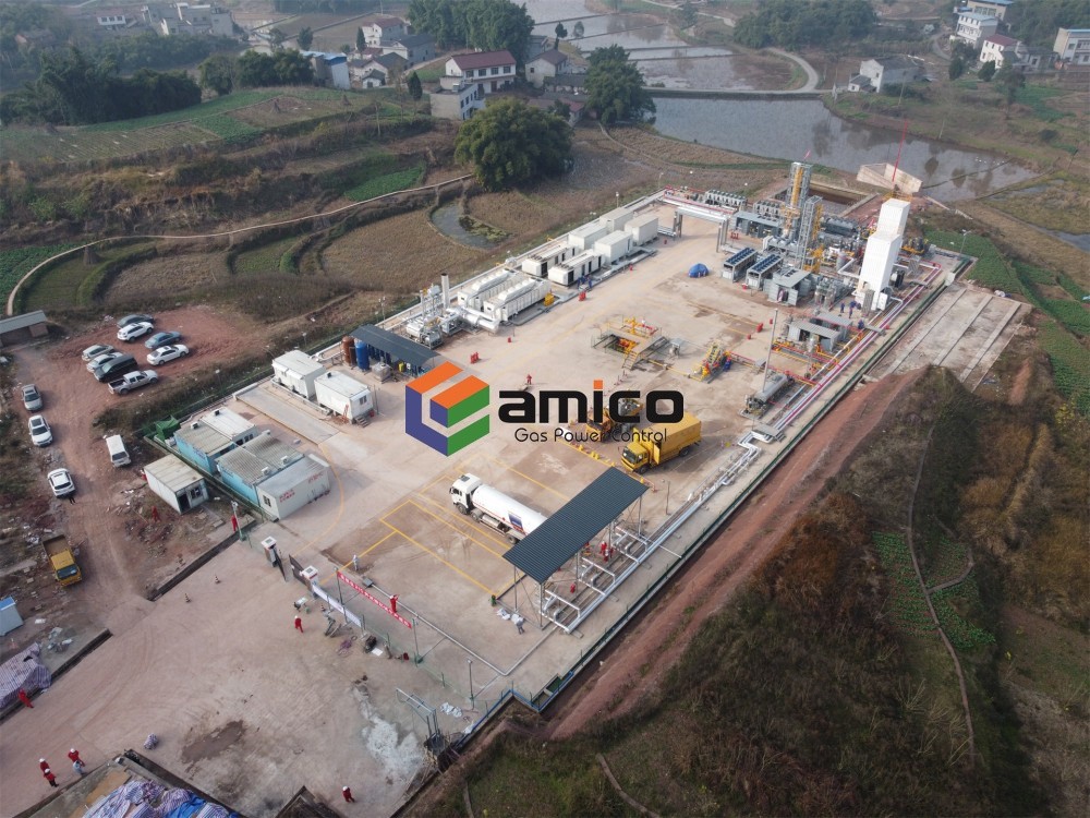 Production d'électricité à partir de gaz pour les projets de récupération de gaz naturel liquéfié (GNL) des gisements de pétrole et de gaz