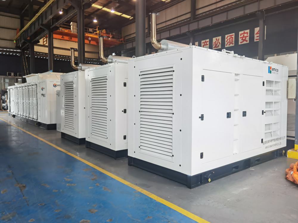 Groupe électrogène au gaz conteneurisé de 250 kW