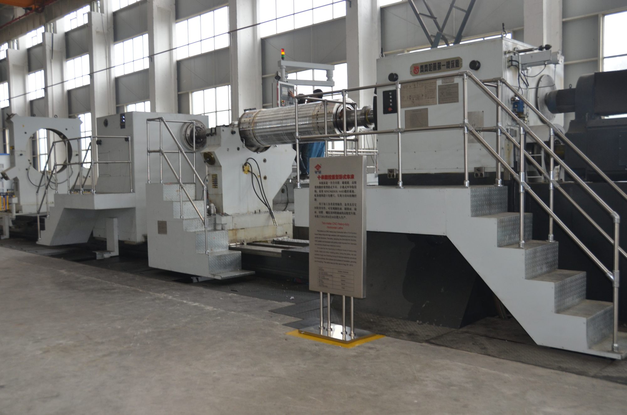 Tung CNC horisontellsvarv