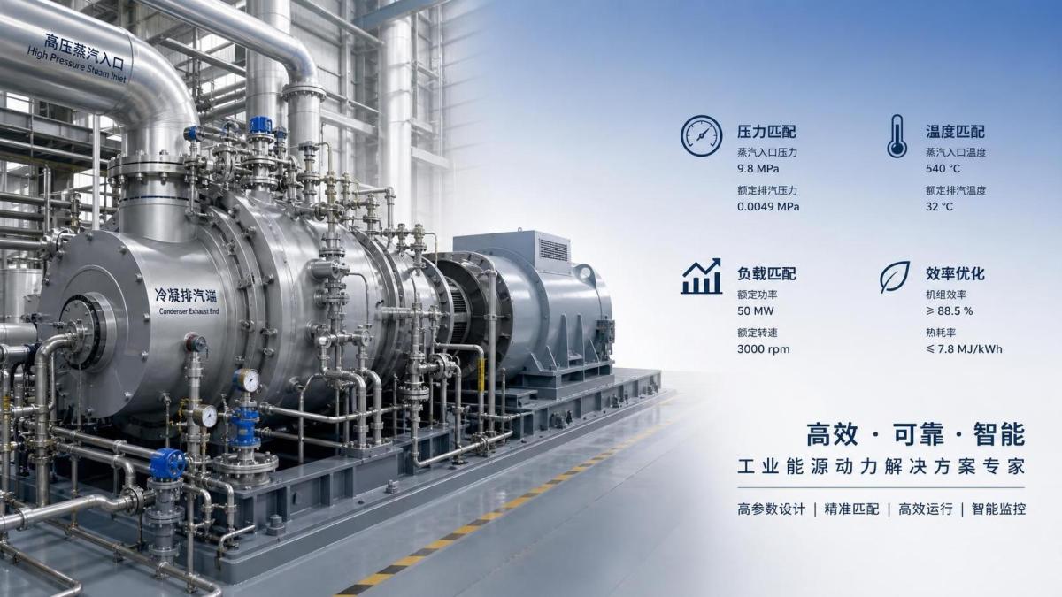 Guida all'approvvigionamento di turbine a vapore: specifiche chiave da confermare prima dell'ordine