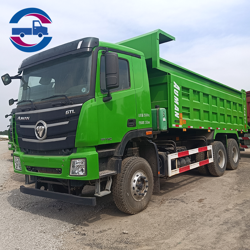 Foton Auman GTL 6x4 Dump Truck Green