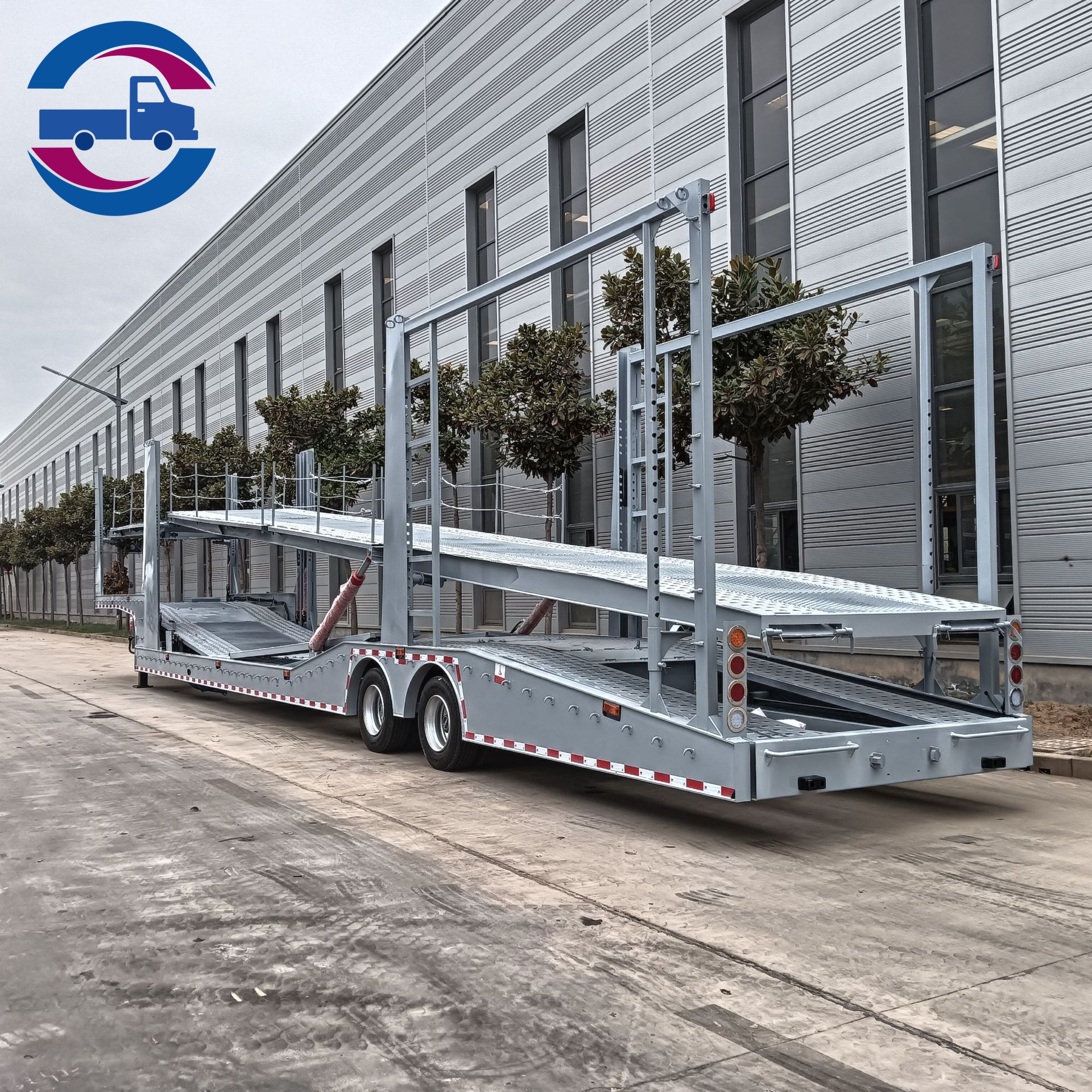 2 Axle Car Carrier Trailer