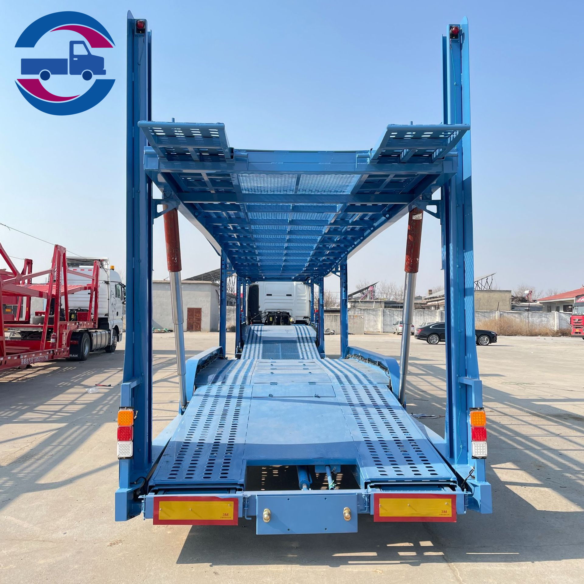 2 Axle Car Carrier Trailer