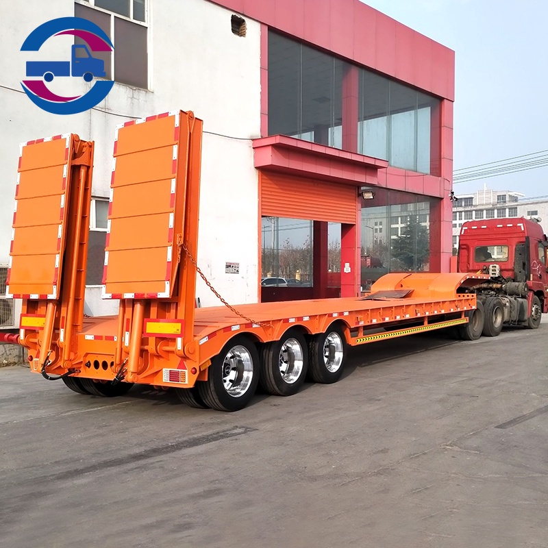 4 Axles Low Bed Trailers