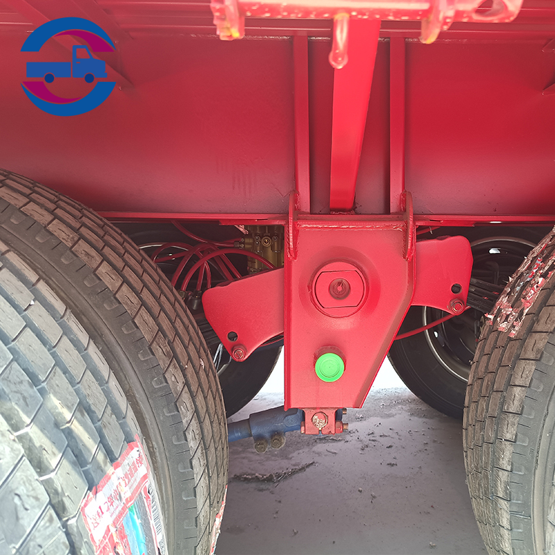 3 Axle Side Curtain Semi Trailer