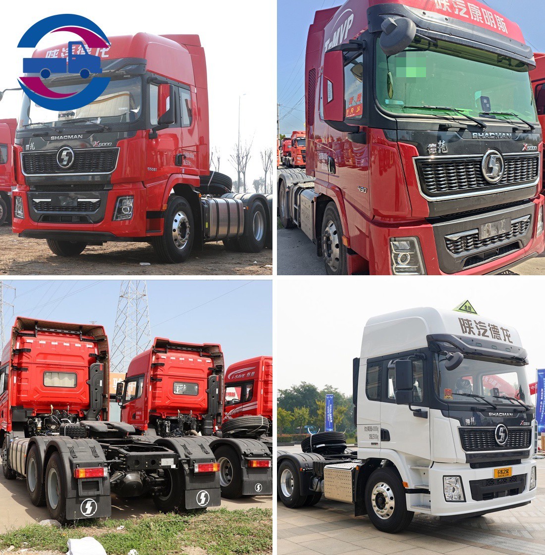 Shacman X5000 6x4 550HP Tractor Head Truck