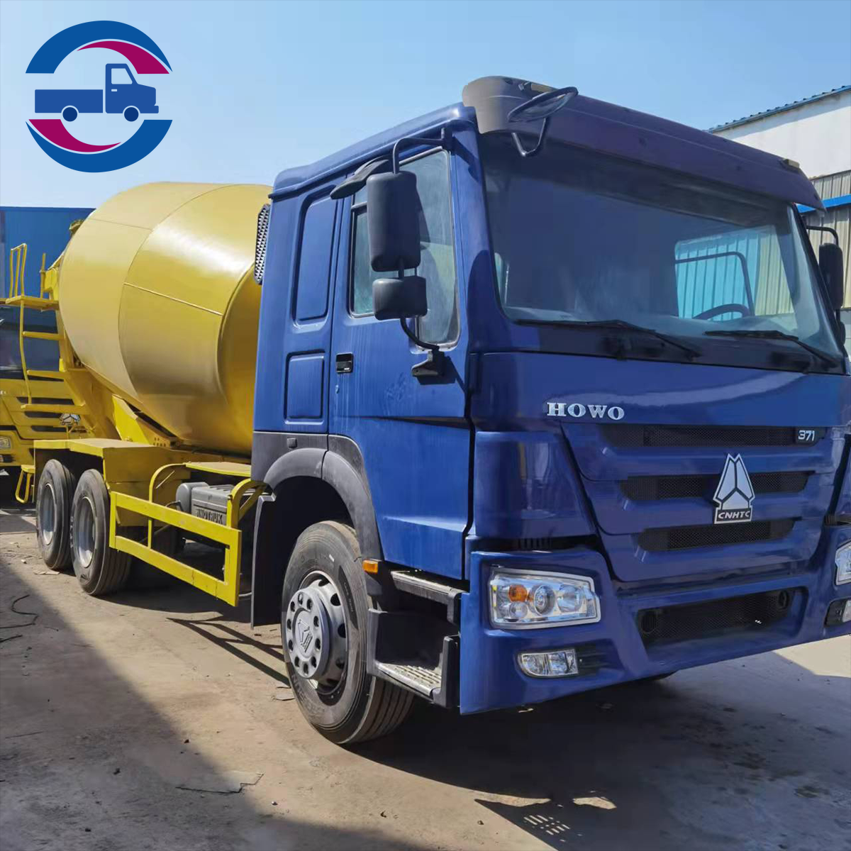Export Sinotruk Howo 371 6x4 Concrete Mixer Truck