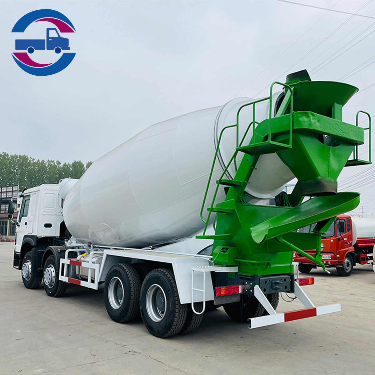 Howo 371 8x4 Concrete Cement Mixer Truck