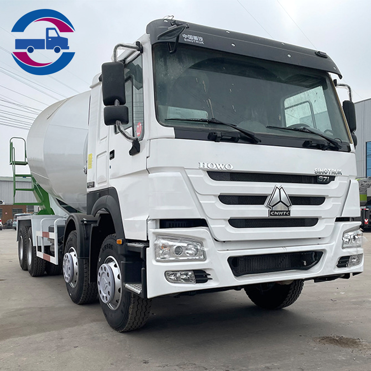 Howo 371 8x4 Concrete Cement Mixer Truck