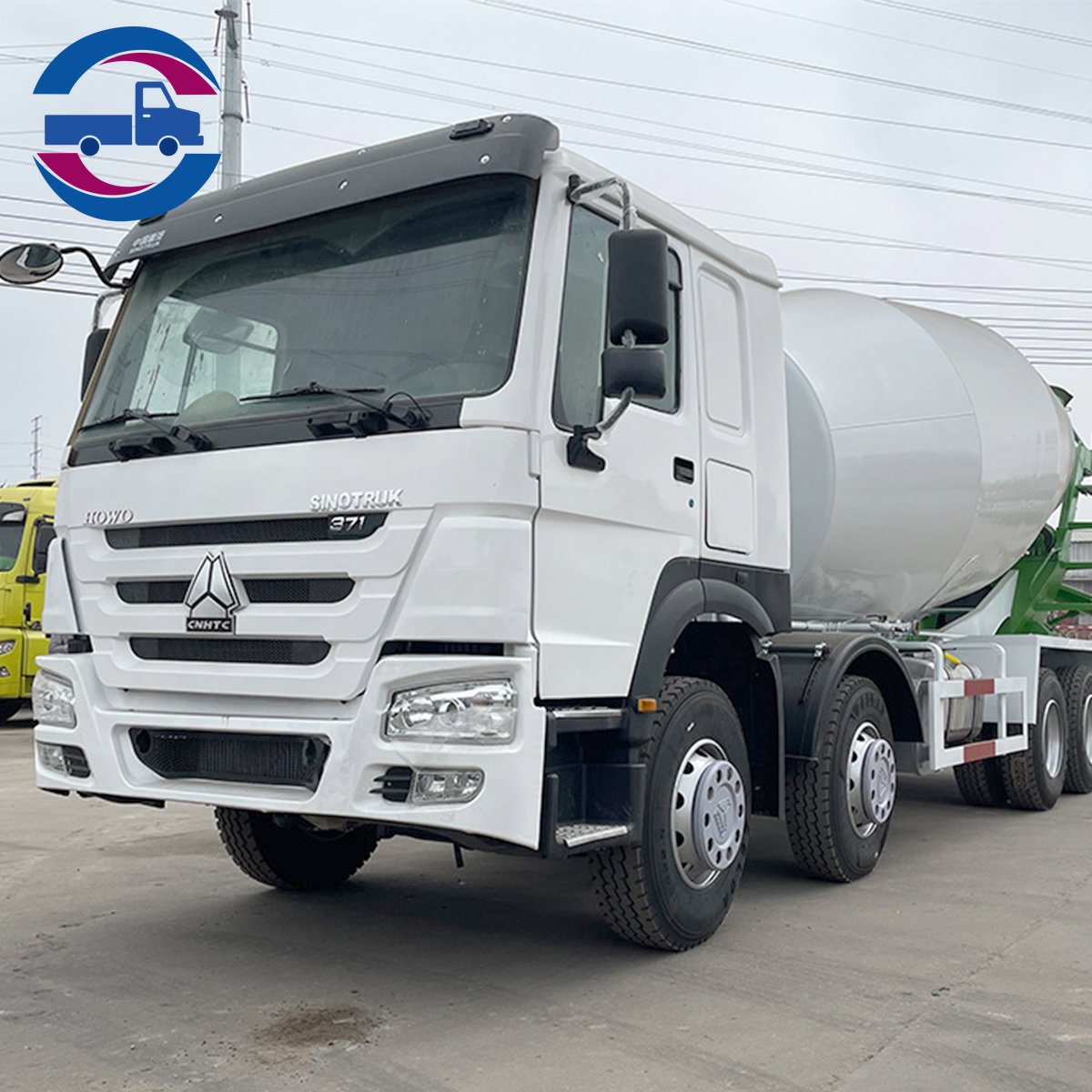 Howo 371 8x4 Concrete Cement Mixer Truck