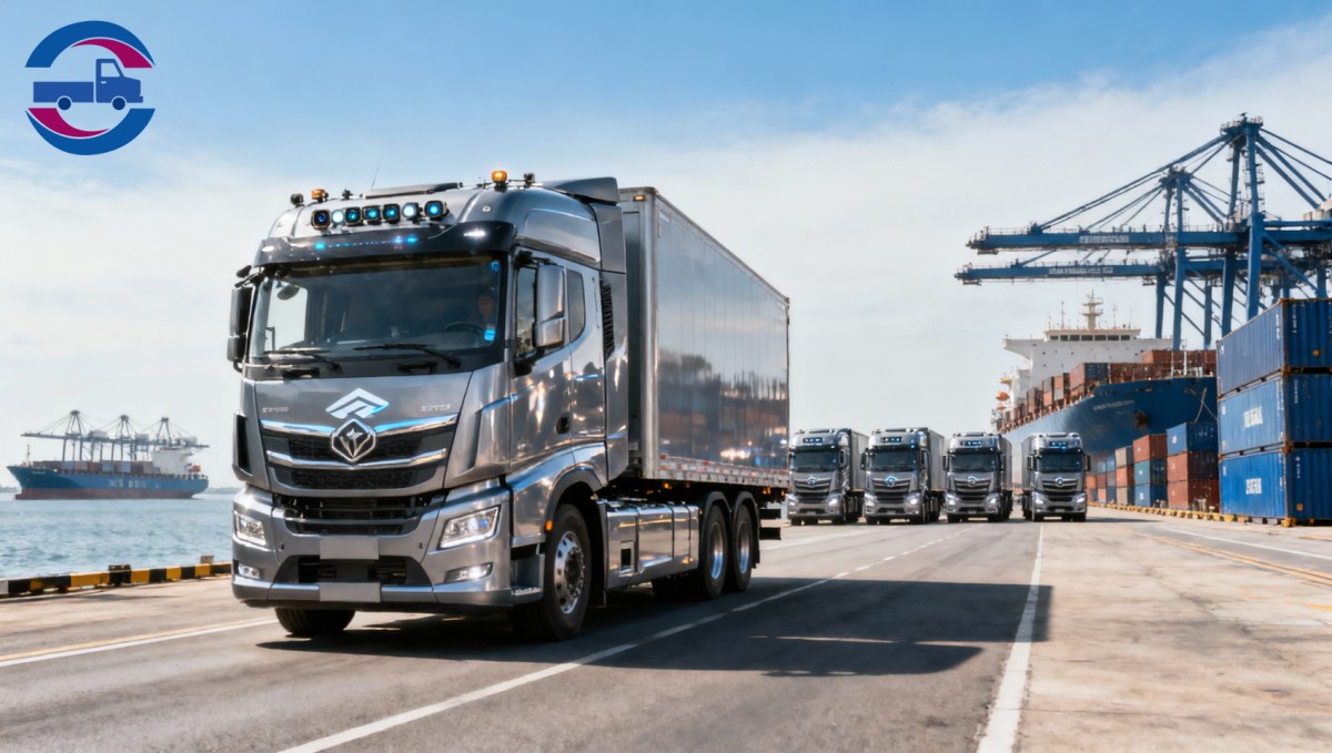China's Heavy-Duty Truck Exports Up 46% in Q1 2026 China's Heavy-Duty Truck Exports Up 46% in Q1 2026