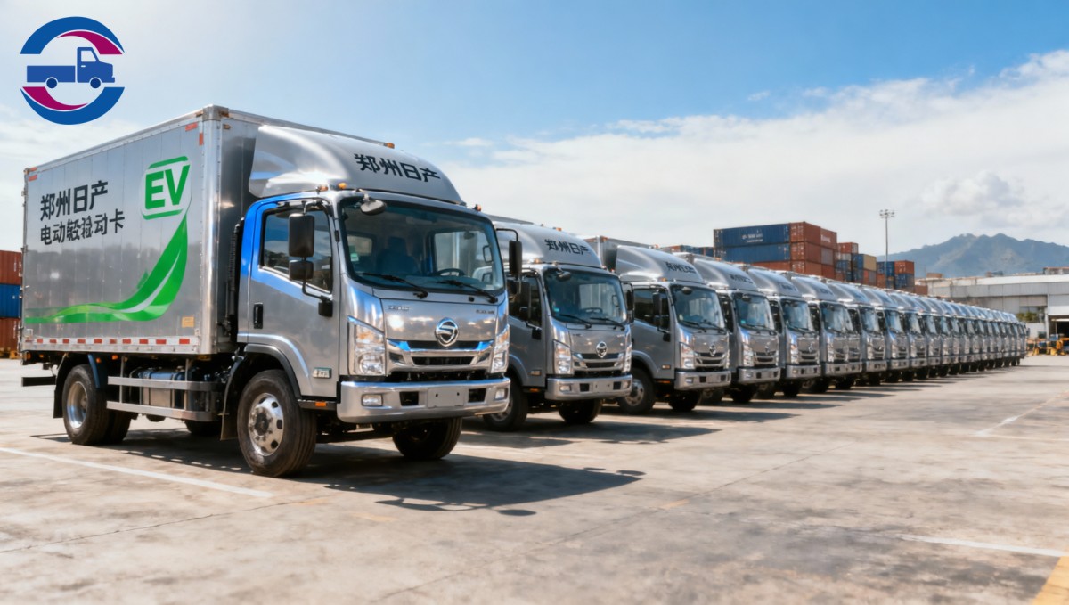 Peru Imports 50 Zhengzhou Nissan EV Light Trucks, First CAN EV Freight Entry