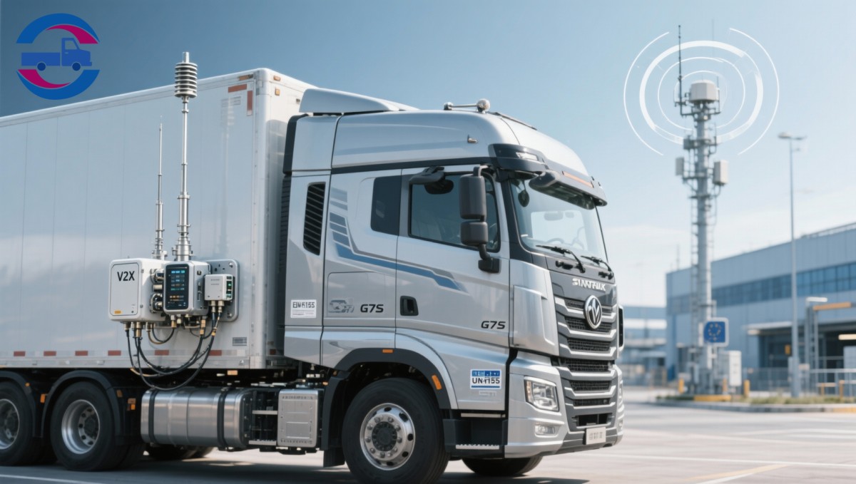 EU Draft Mandates V2X for Heavy-Duty Trucks from 2027