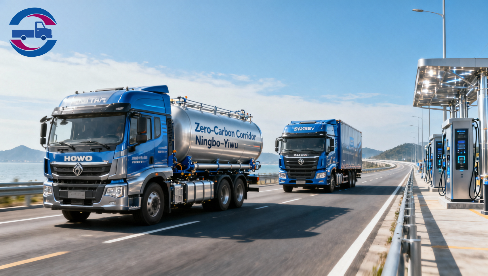China Launches First Zero-Carbon Heavy-Truck Corridor: Ningbo–Yiwu
