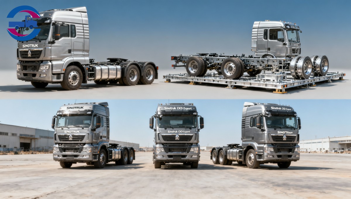 Sinotruk Export Orders Up 43%; CKD Assembly Talks with African Nations