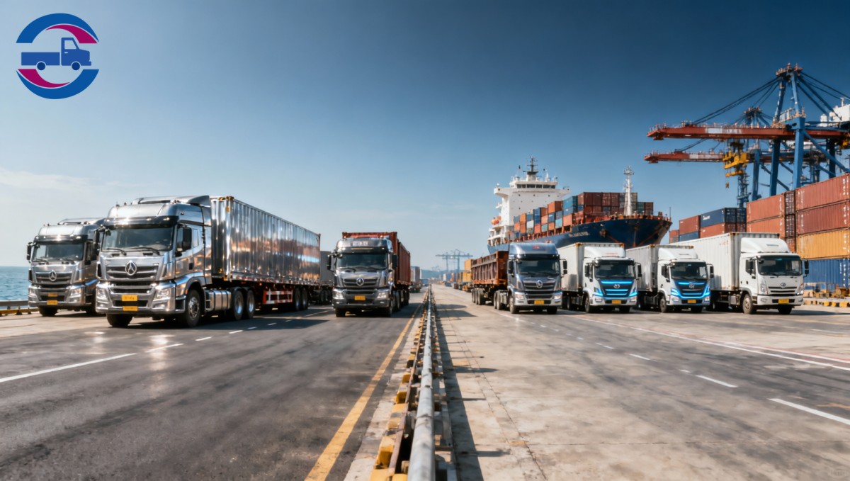 China Q1 Commercial Vehicle Exports Jump 50.28%
