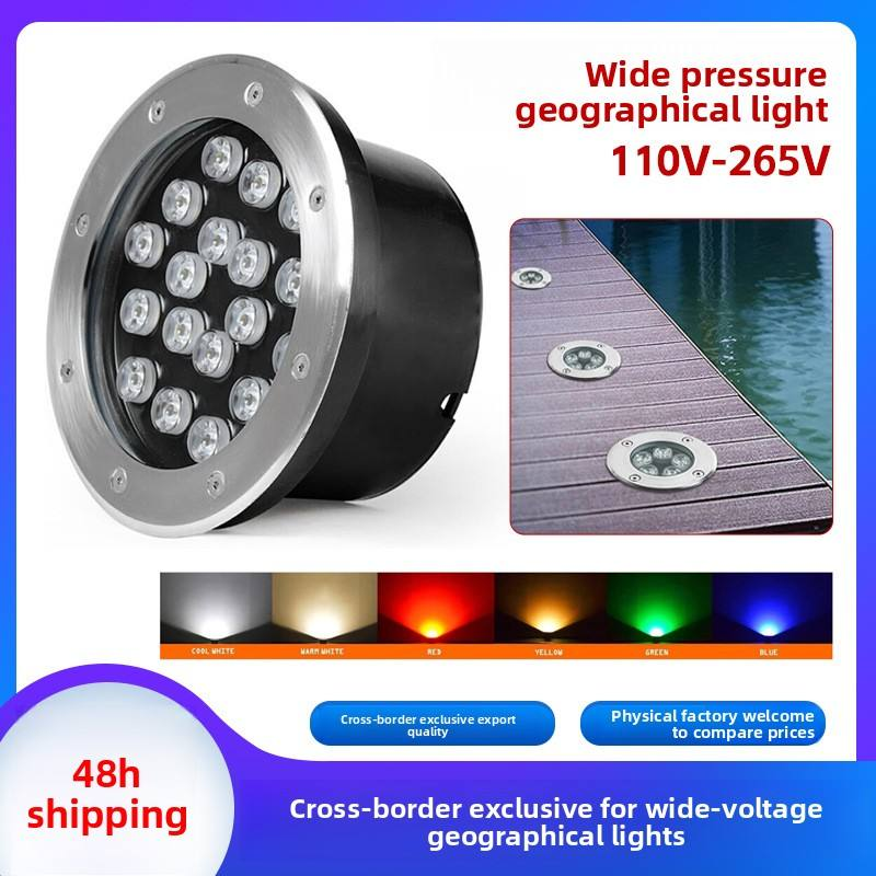IP65 Waterproof Aluminum 1W 2700K Ra80 2-Year Warranty Outdoor LED Warehouse Underground Light Remote Control AC Light