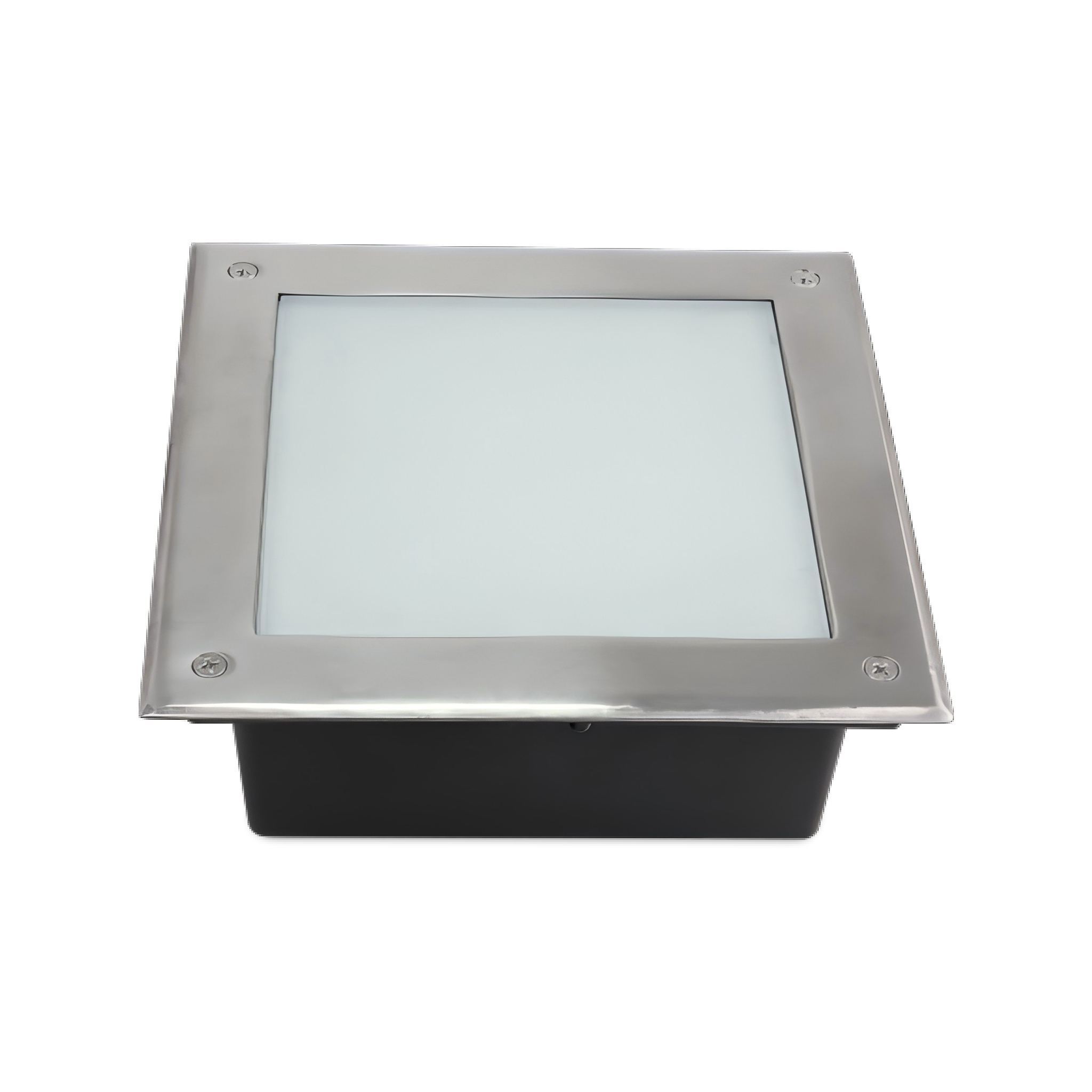IP68 In-ground LED Light RGB DMX512 IK10, suitable for landscape garden and plaza lighting.