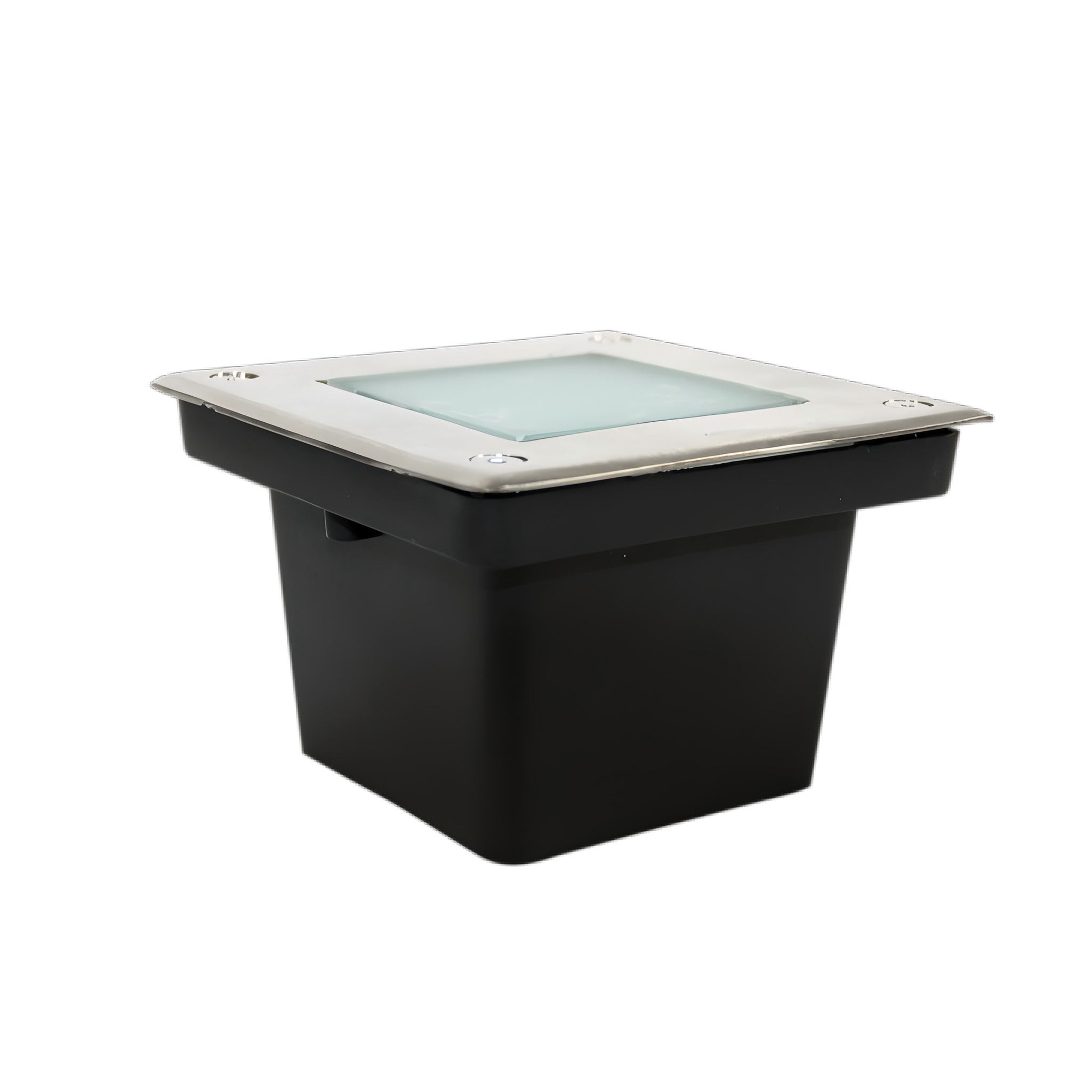 IP68 LED Square In-ground Light RGB DMX512 Landscape Engineering Architectural Underground Lighting Fixture