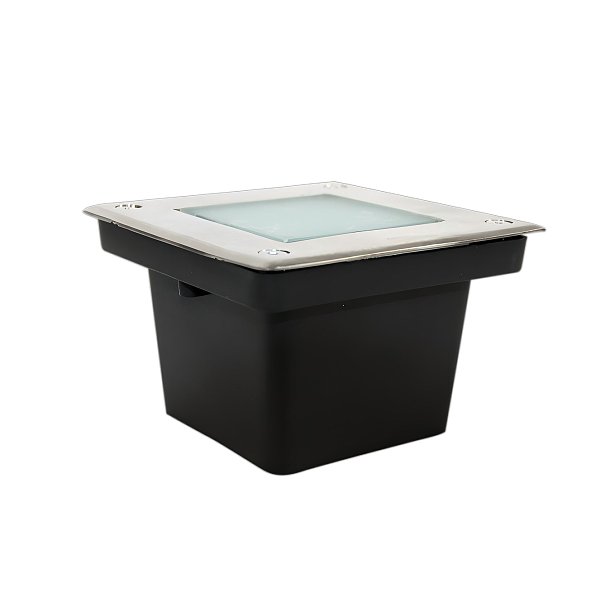 IP68 LED Square In-ground Light RGB DMX512 Landscape Engineering Architectural Underground Lighting Fixture