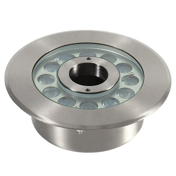 Factory direct sales of AC12V LED fountain lights, stainless steel LED fountain light rings, DMX512 programmable